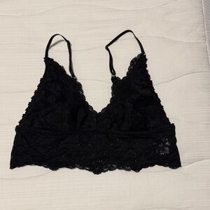 Aerie Black Lace Bralette